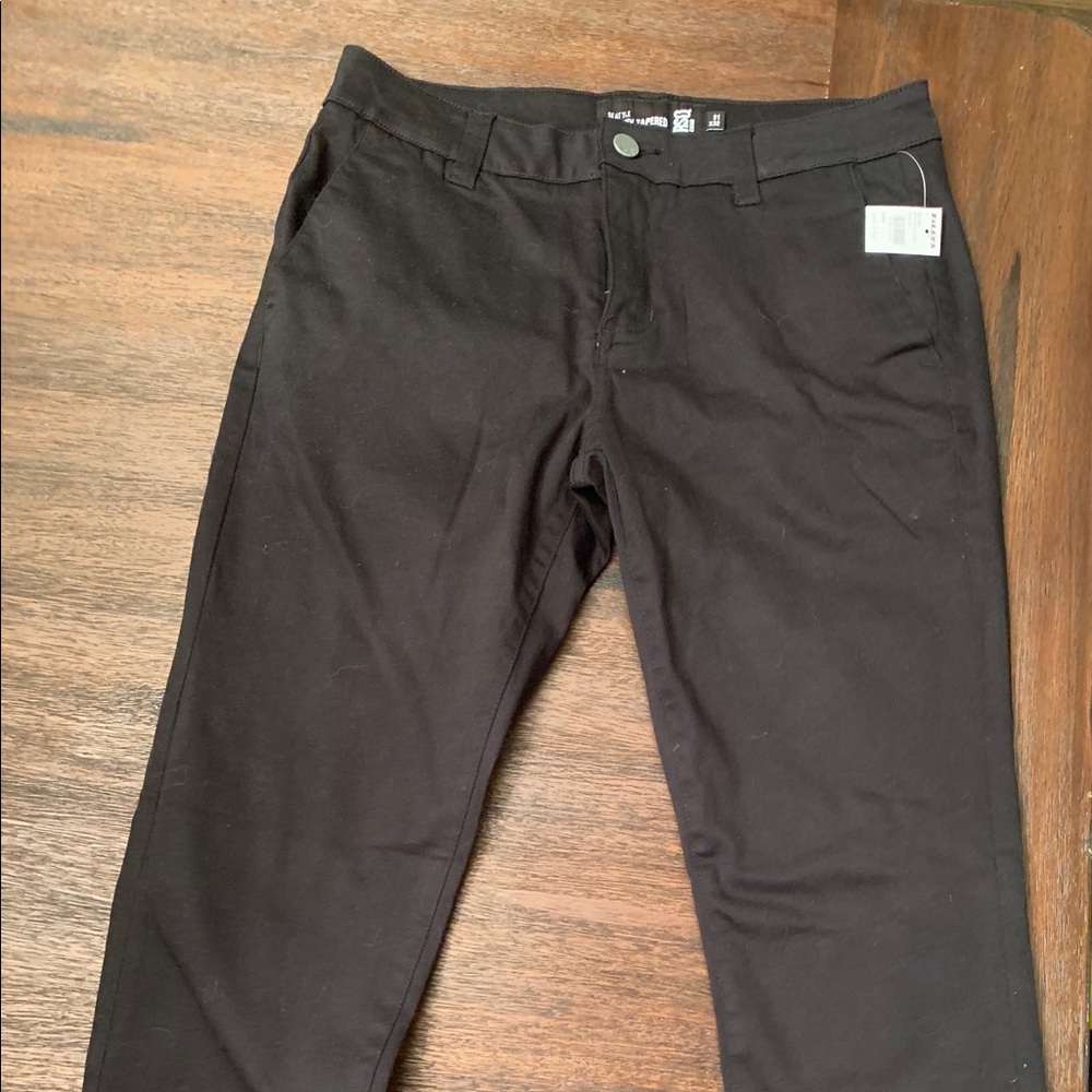 NEW! Black Chino Pants
